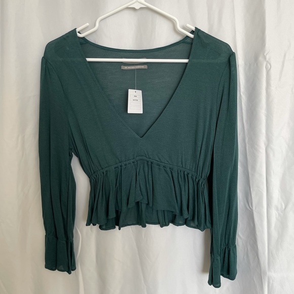 Urban Outfitters Tops - Urban Outfitters Ruffled Crop Top